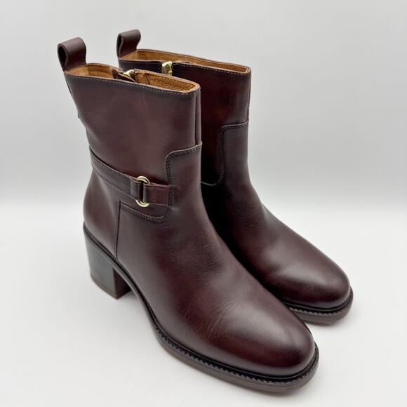 Pikolinos Womens Huesca W8X-8736 Boots EU 38 US 8 Calfskin Leather Brown NIB - Picture 5 of 12